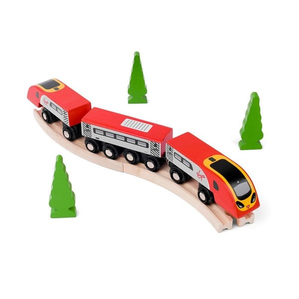 Bigjigs Rail Virgin Train Pendolino