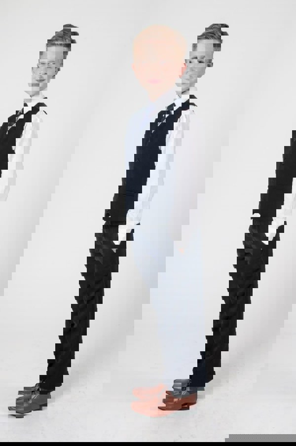 Vivaki Ronnie - Navy Blue 5 Piece Suit