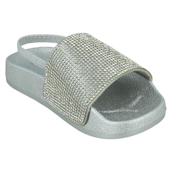 Spot On Girls Spot On Diamante Sliders H0356