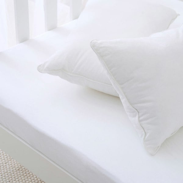 Premium Organic 100% Cotton Single Bed Fitted Sheet -190 x 90cm - The Tiny Bed Company™