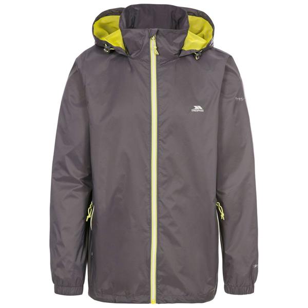 Trespass Mens Briar Waterproof Jacket - Carbon - 