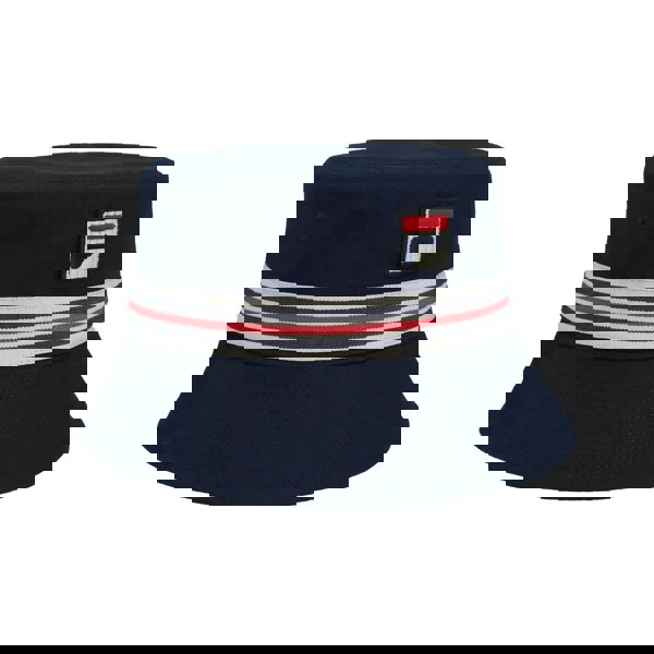 Fila Jojo Heritage Stripe Bucket Hat Navy