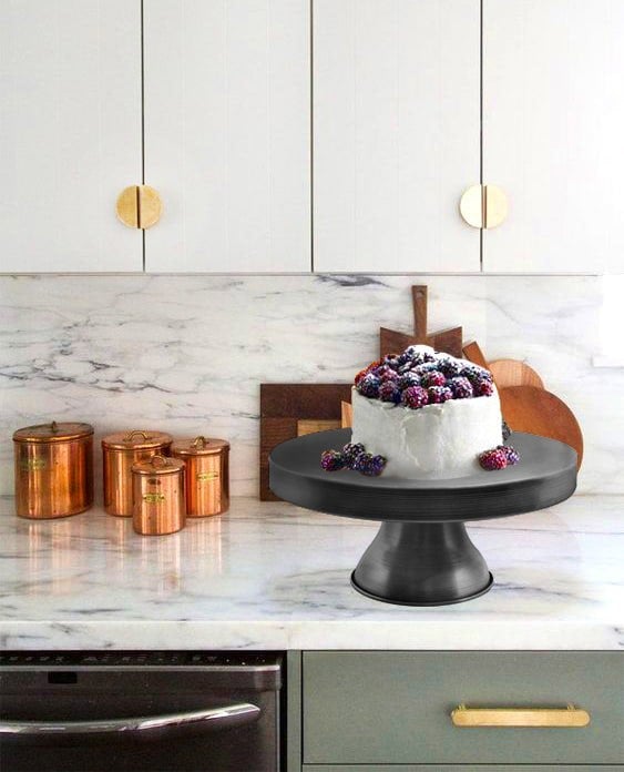 Rozi Black Cake Stand