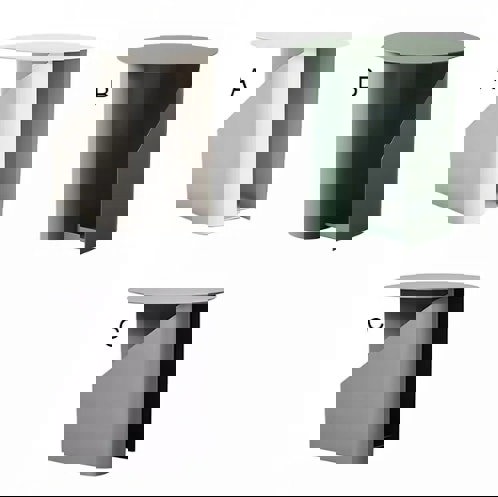 Hector Side Table with Book Storage-Rit Concept-Rit Concept