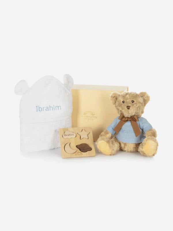 The Baby Gifting Company Splash and Snuggles Bath Time Gift Set
