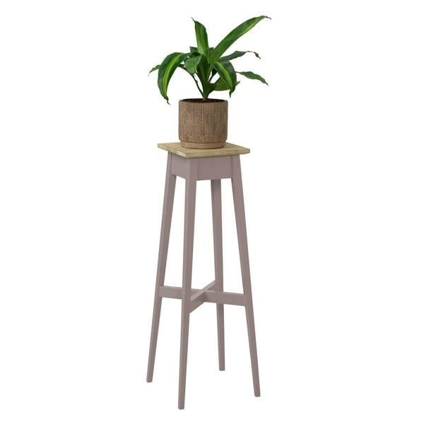 Statement Furniture Florence Plant Stand Wooden Plant Holder 80cm Tall Ready Assembled