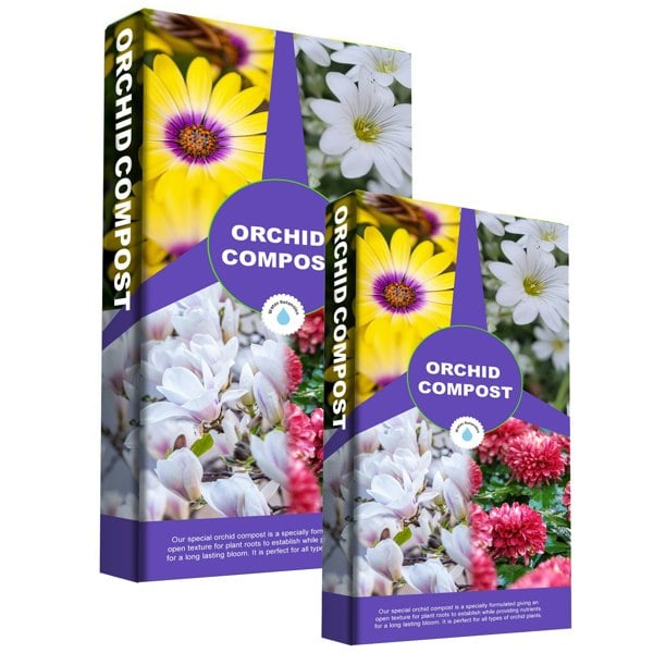 50 Litres (5 x 10 Litres) Orchid Potting Compost Mix For Lovely Orchid Plants Stronger Roots