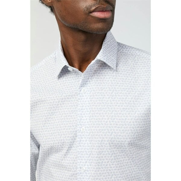 Limehaus Slim Fit Dandelion Print Shirt