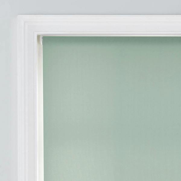 A.Unique Home Trimmable Square Eyelet Roller Blind - 2FT - SAGE - 60cm(W)x170cm(L)