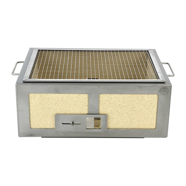 Kasai Konro Medium Wide Kasai Konro Grill with Stainless Steel Frame V2