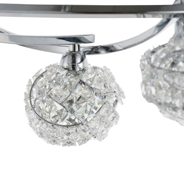 Pagazzi Lighting Monaco Semi-Flush Ceiling Light