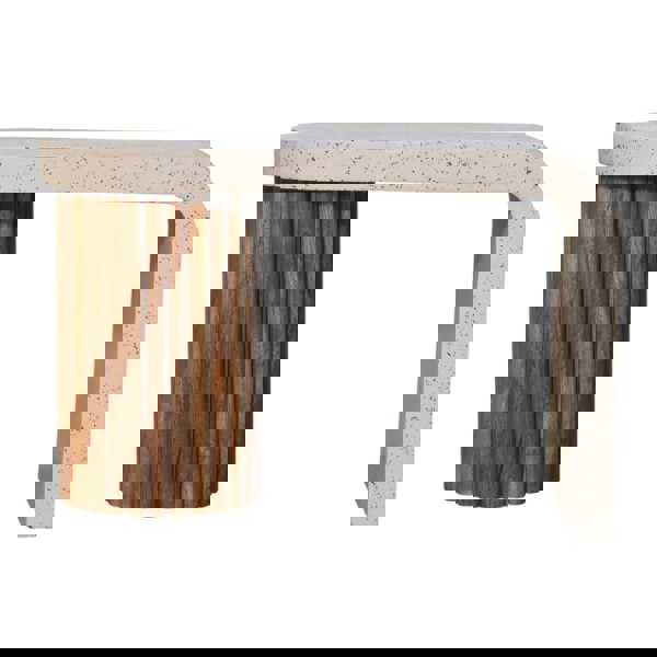 Artisan Furniture Solid Wood Serenity Terrazzo Coffee Table