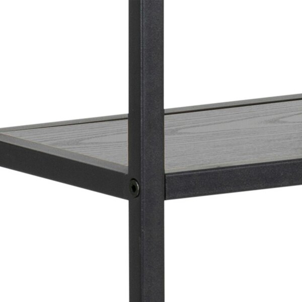 Wyld Haus El Paso Black Metal Wall Shelf 3 Shelves