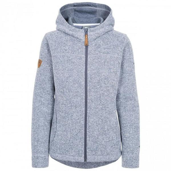 Trespass Womens/Ladies Reserve Hooded Fleece - Denim Blue