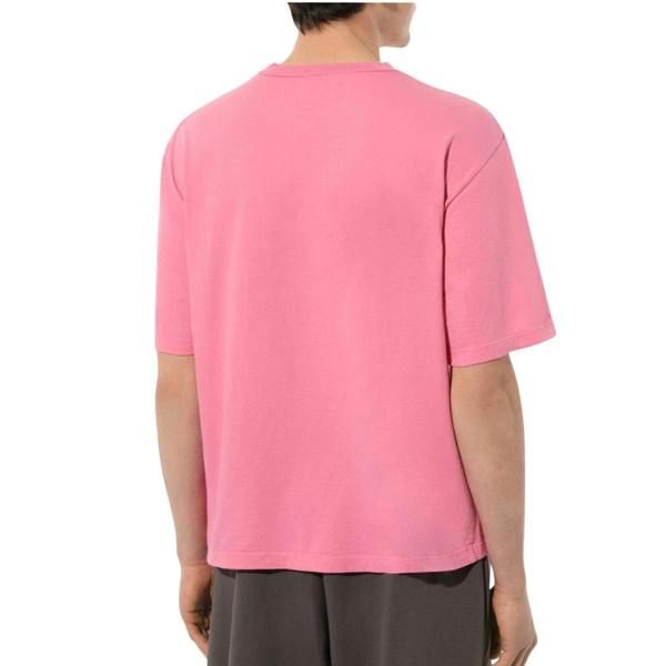DSQUARED2 Loose Fit Brand Logo Pink  T-Shirt M