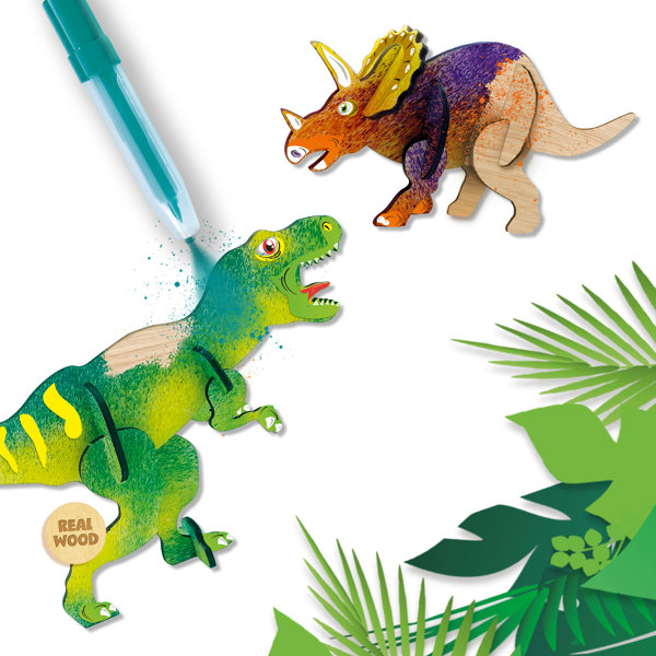  SES Creative Blow airbrush pens - Dinosaurs