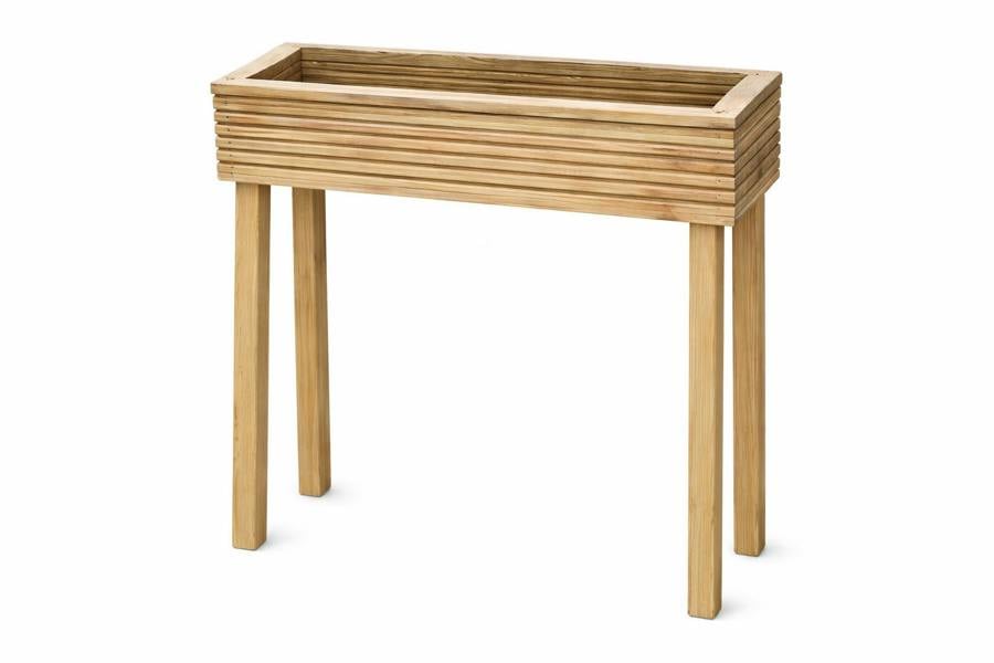 Raised decking garden trough planter 60cm tall product only