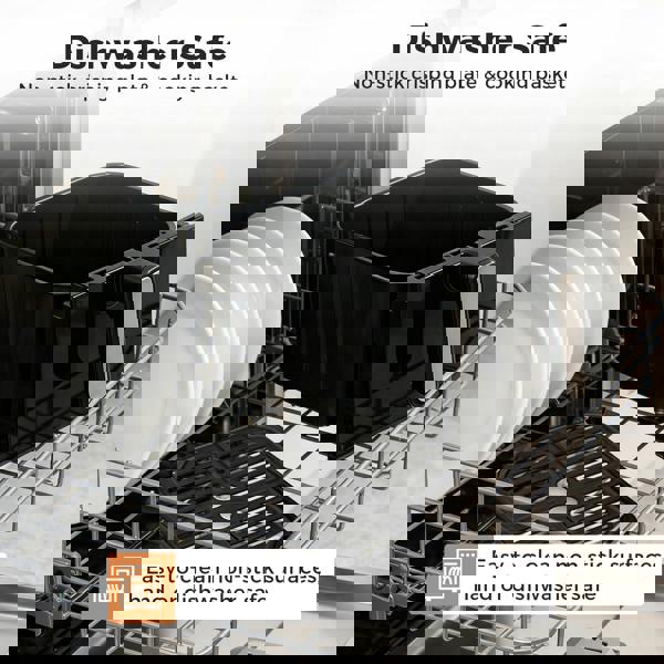 Spector 12L Dual Zone Air Fryer 2600W Oil Free Oven Cooker Touch Control Black