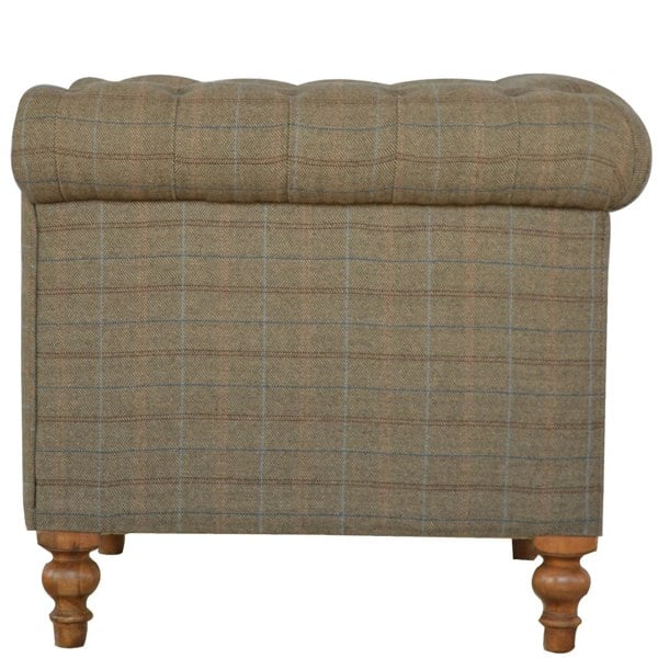 Artisan Furniture Multi Tweed 2 Seat Chesterfield