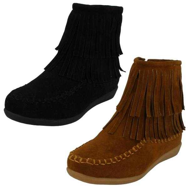 Spot On Girls Spot On Flat Ankle Boots