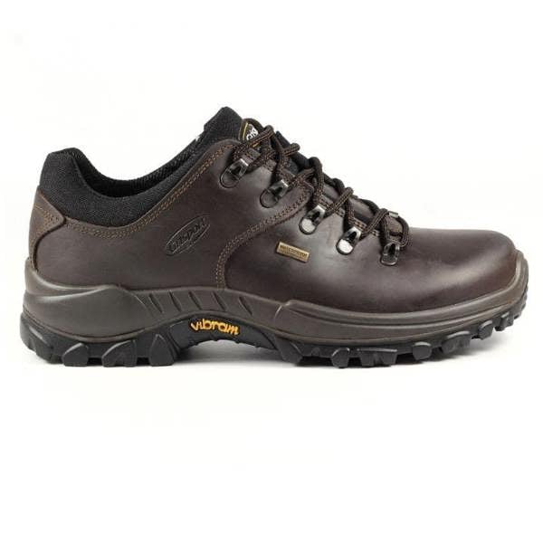 Brown Grispot Dartmoor Walking shoe with Vibram sole a comfortable walking shoe for men and women