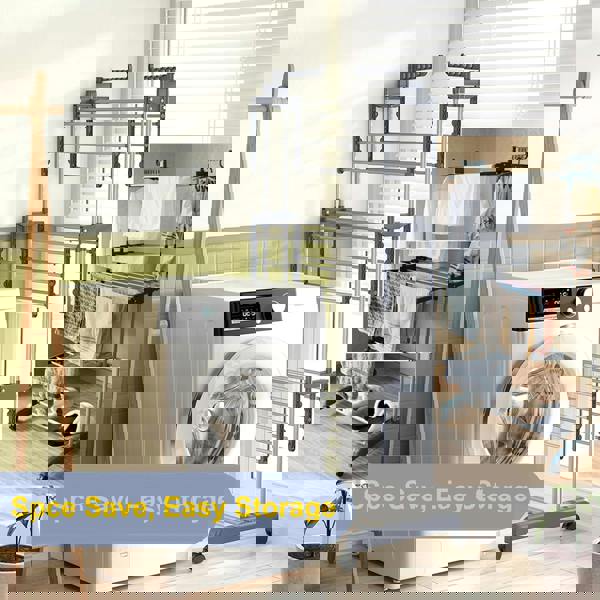 Gr8 Home Large Tower Clothes Airer 3 Tier Folding Drying Rack Towel Dryer Laundry Horse