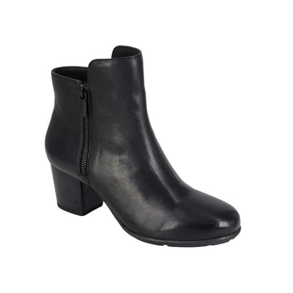 Cipriata Womens/Ladies Cleope Leather Ankle Boots - Black