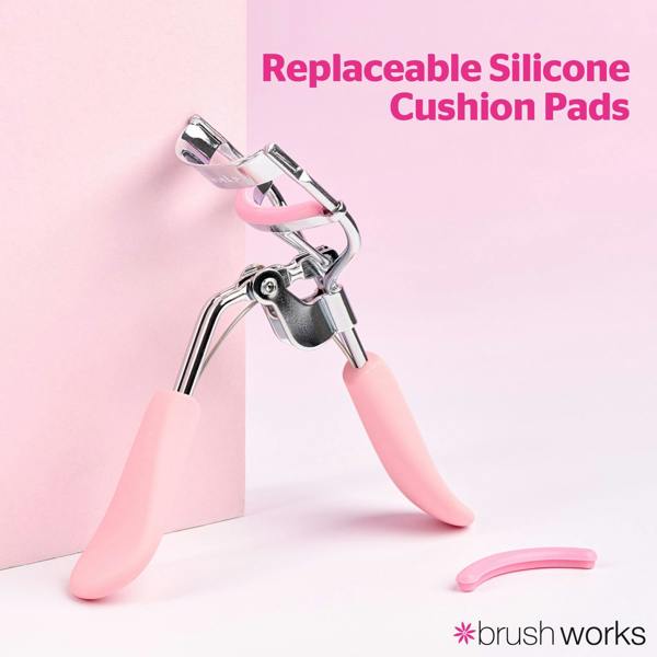 Brushworks Eyelash Curler - Pink