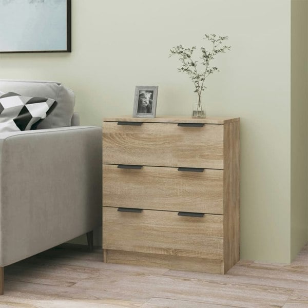 Berkfield Sideboard Sonoma Oak 60x30x70 cm Engineered Wood