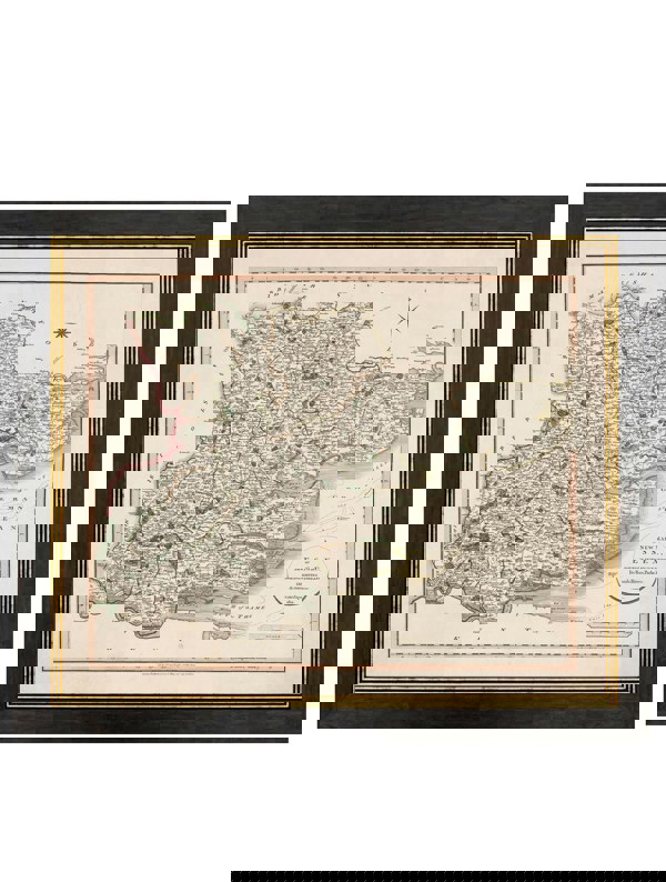 Exceptional Art c.1806 County Maps of England