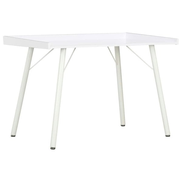 Berkfield Desk White 90x50x79 cm