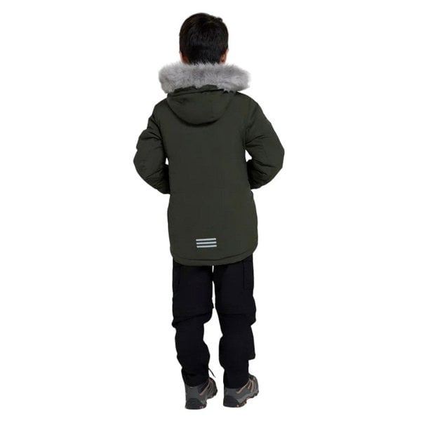 Mountain Warehouse Childrens/Kids Ranger Logo Water Resistant Jacket - Green