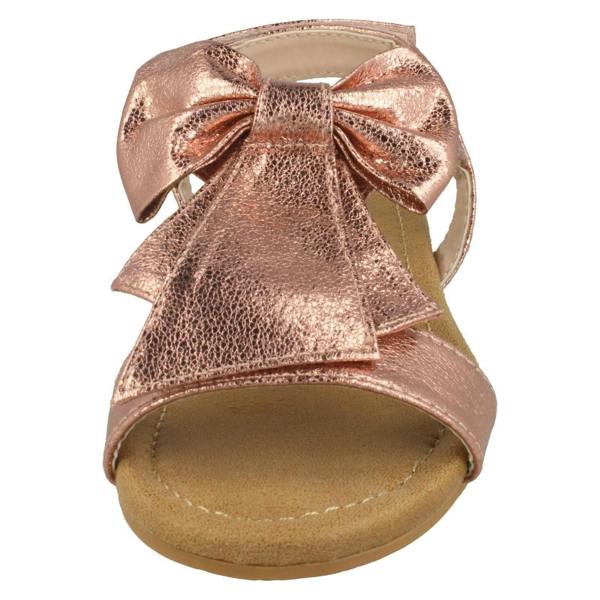Spot On Girls Spot On Bow Trim Sandals