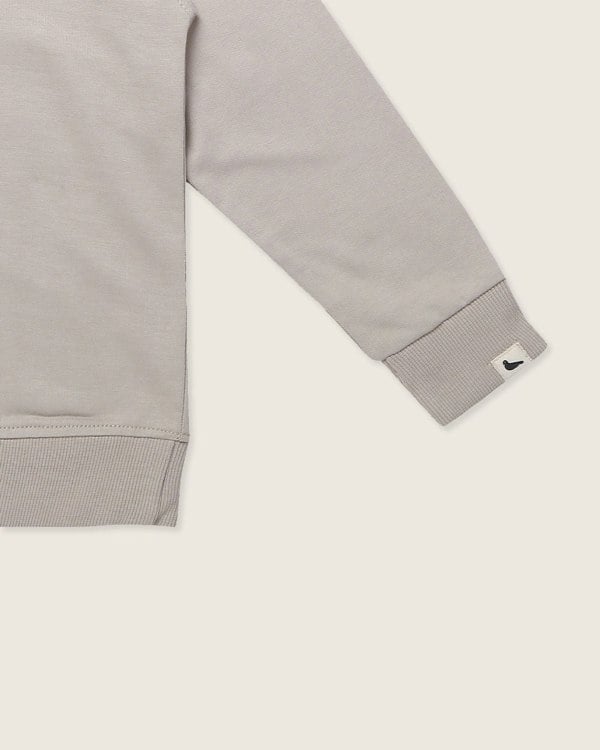 Eco-friendly organic cotton kids sweatshirt