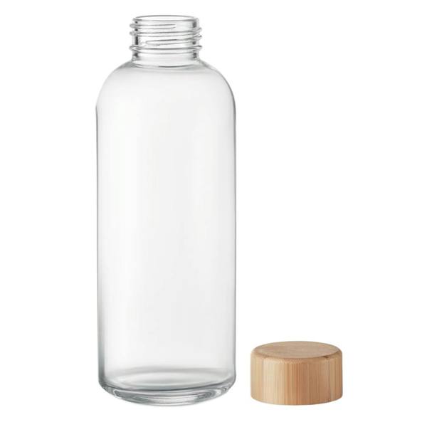 MidOcean Frisian Bamboo 650ml Water Bottle - Transparent - 