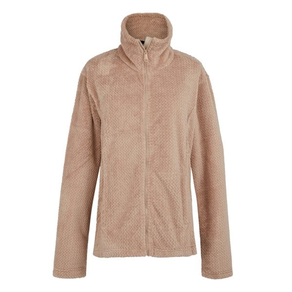 Regatta Women's Heidy Fluffy Full Zip Fleece Jacket - Warm Taupe