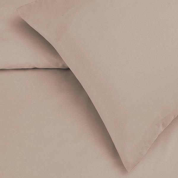 Smart Living Soft & Elegant Cosy Velvet Cuff Panel Duvet Cover Set with Pillowcases