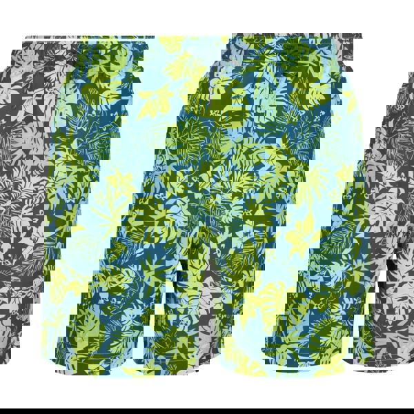 Regatta Mens Loras Hawaiian Swim Shorts - Moroccan Blue - 