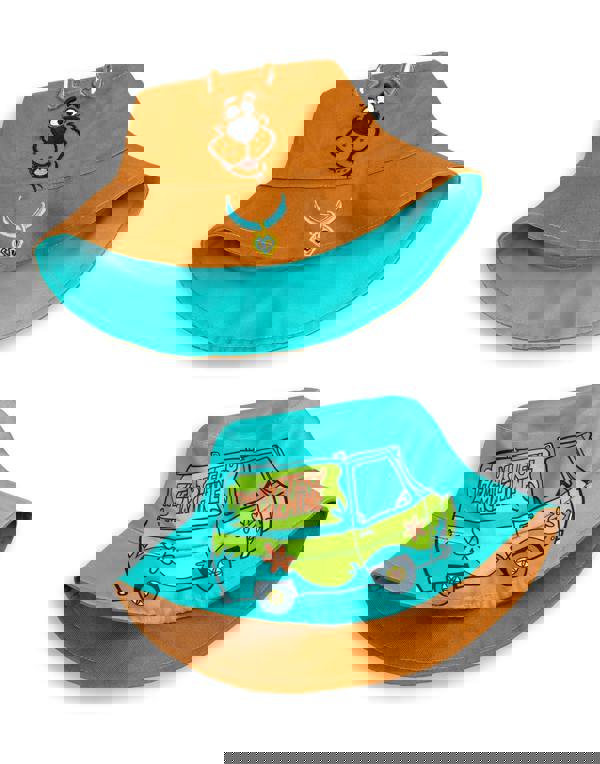 Scooby Doo Unisex Multicoloured Reversible Bucket Hat (One Size)