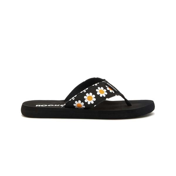 Rocket Dog Rocket Dog ADIOS DAISY FIELDS Womens Flip-flops Black