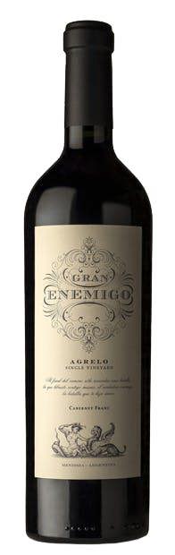 El Enemigo, Lujan de Cuyo, Gran Enemigo Single Vineyard Agrelo, Cabernet Franc 2021 75cl