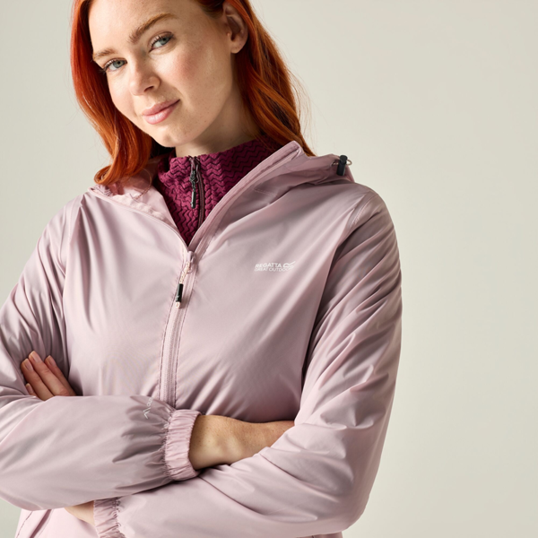Regatta Womens Pack It III Waterproof Jacket - Powder Lilac