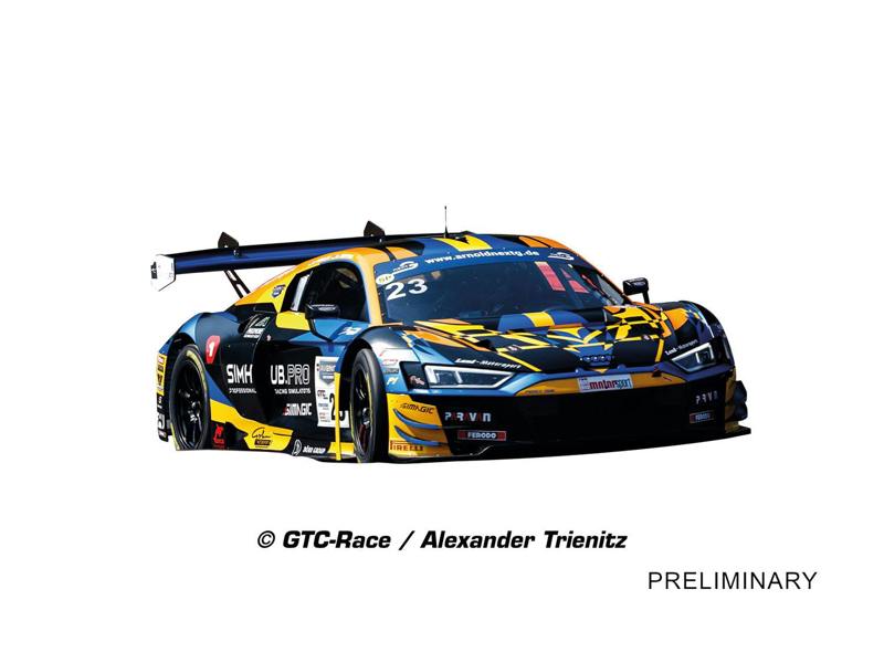 Carrera Audi R8 LMS GT3 EVO II Land Motorsport No.23