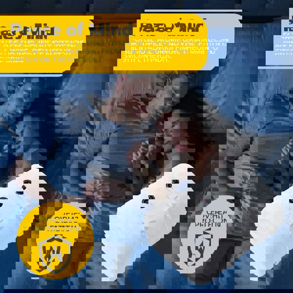 Air Pro Fleece Electric Under Blanket - Fitted Heated Mattress Cover with Controller - Super King - 180x200cm