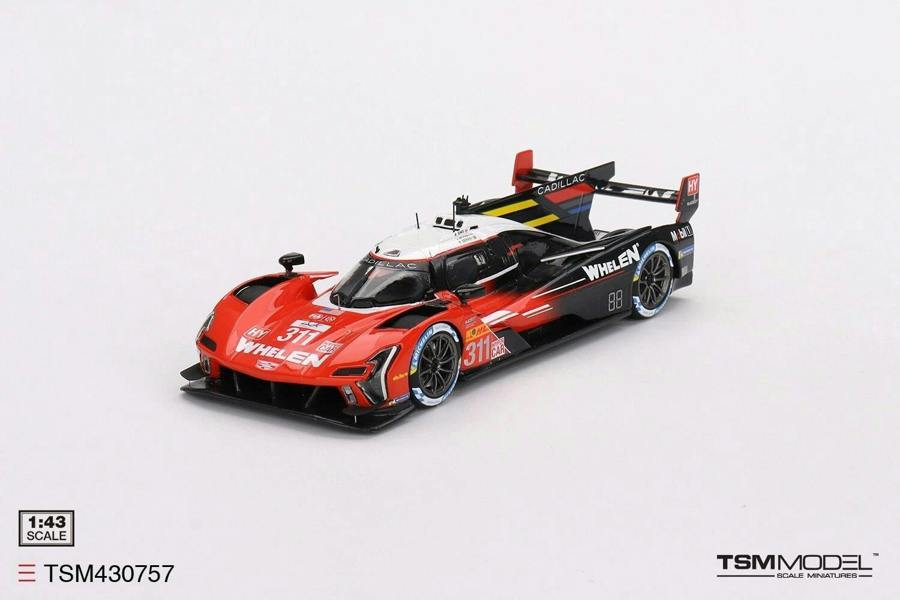 MCSlots Cadillac V-Series.R NO.311 Whelen Engineering Cadillac Racing 2023 Le Mans 24Hrs 1:43 Scale TSM430757