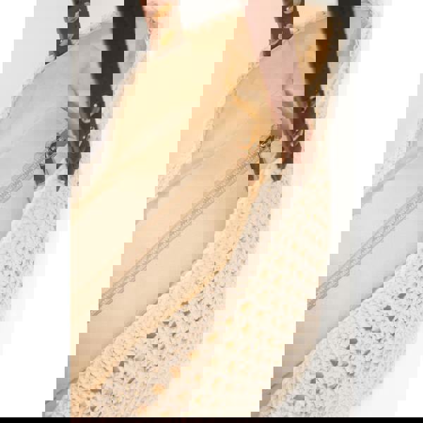 Blue Vanilla Crochet Tote Bag