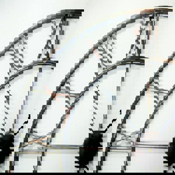 WALPLUS WC2083 - Roman No. Iron Wall Clock - 56 cm / 22 in