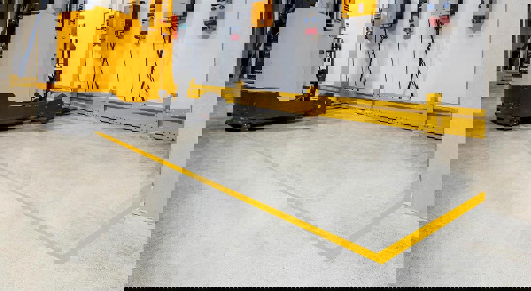 Durable DURALINE Slip-Resistant Floor Marking Tape | 50mm x 30m | White