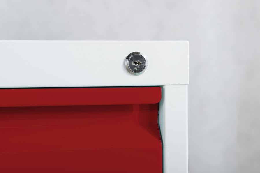 Phoenix Safe Phoenix FC Series FC1002GRK Filing Cabinet in Red