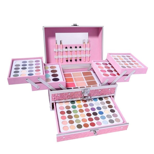 Q-Ki Showstopper Makeup Vanity Case Gift Set 140PCS